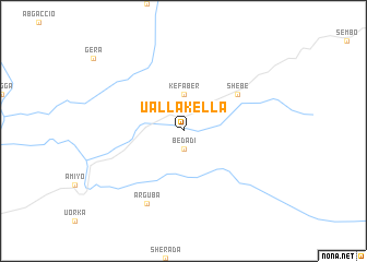 map of Ualla Kella