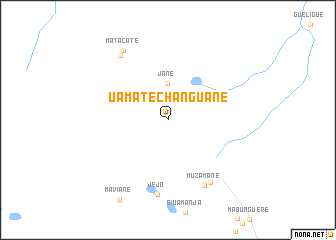 map of Uamatechanguane