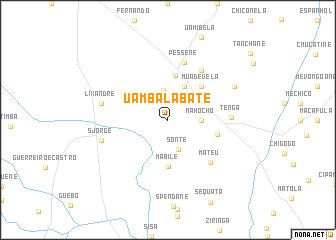 map of Uambalabate