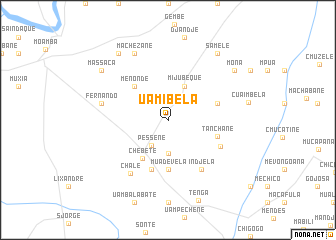 map of Uamibela