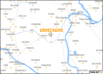 map of Uamochuíne