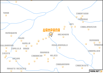 map of Uampana