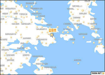 map of Uam