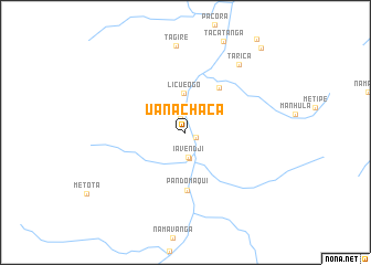 map of Uanachaca