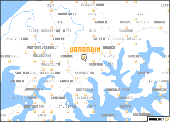 map of Uanandim