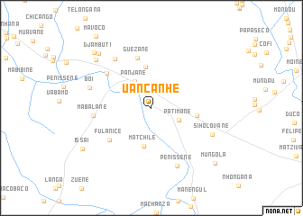 map of Uancanhe