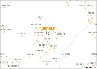 map of Uanela