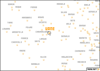 map of Uane