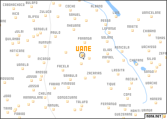 map of Uane