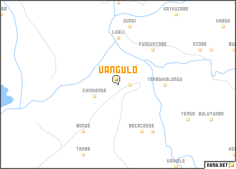 map of Uãngulo