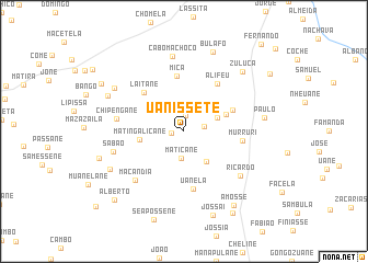 map of Uanissete