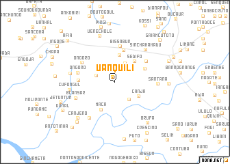 map of Uanquili