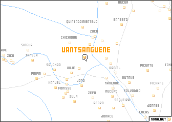 map of Uantsanguene