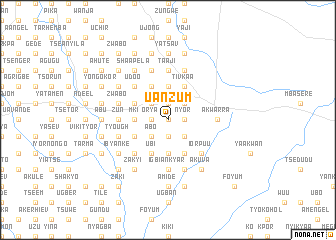 map of Uanzum