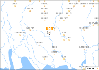 map of Uan