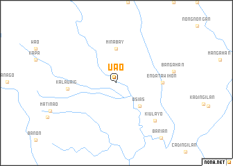 map of Uao