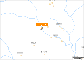 map of Uapaca