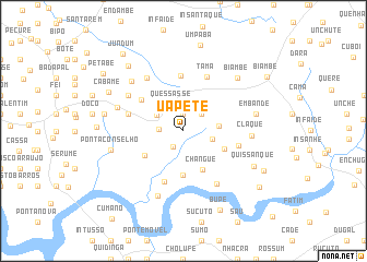 map of Uápete