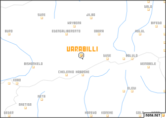 map of Uarabilli