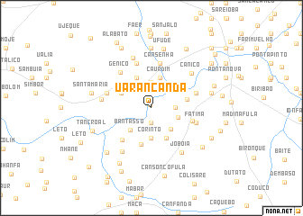 map of Uarancanda