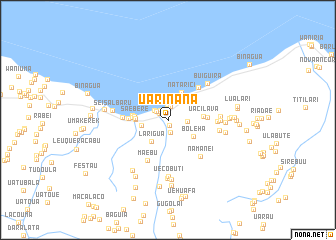 map of Uarinana