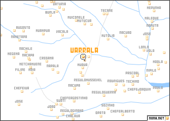 map of Uarrala