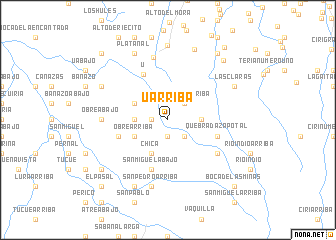 map of U Arriba