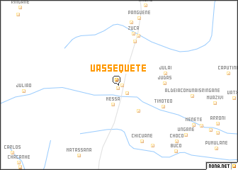 map of Uassequete