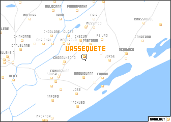 map of Uassequete