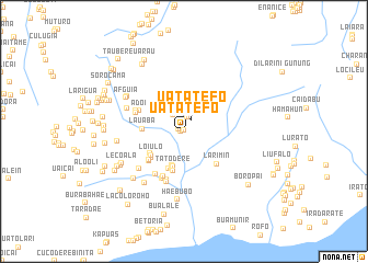 map of Uatatefo