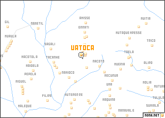 map of Uatoca