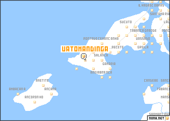 map of Uato Mandinga