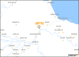 map of Uatsi