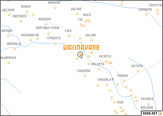 map of Uaxinavane