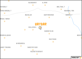 map of Uaydar