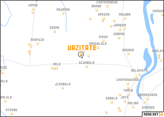 map of Uazitate