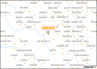 map of Ubaare