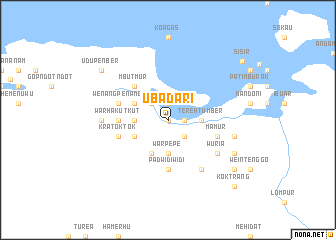 map of Ubadari