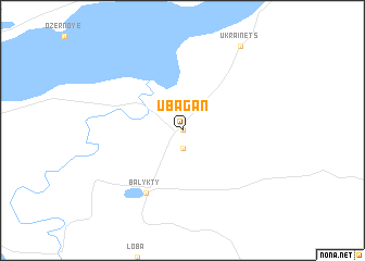 map of Ubagan