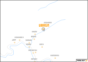 map of Ubagn