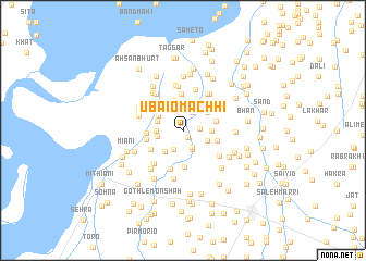 map of UbāioMachhi