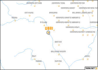 map of Ubai