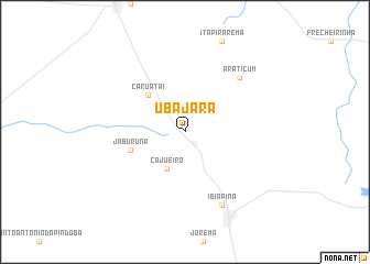 map of Ubajara