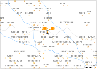 map of Ubālah