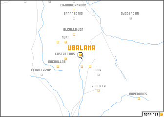 map of Ubalama