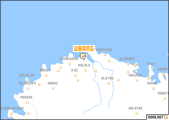 map of Ubang