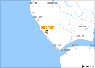 map of Ubaoke