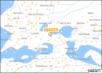 map of Ubāora