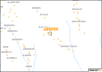 map of ‘Ubarah