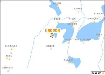 map of ‘Ubarah